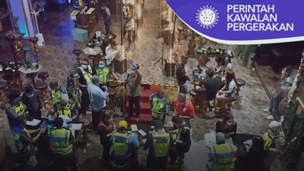 SOP PKP | Lagi pengunjung pusat hiburan dikompaun