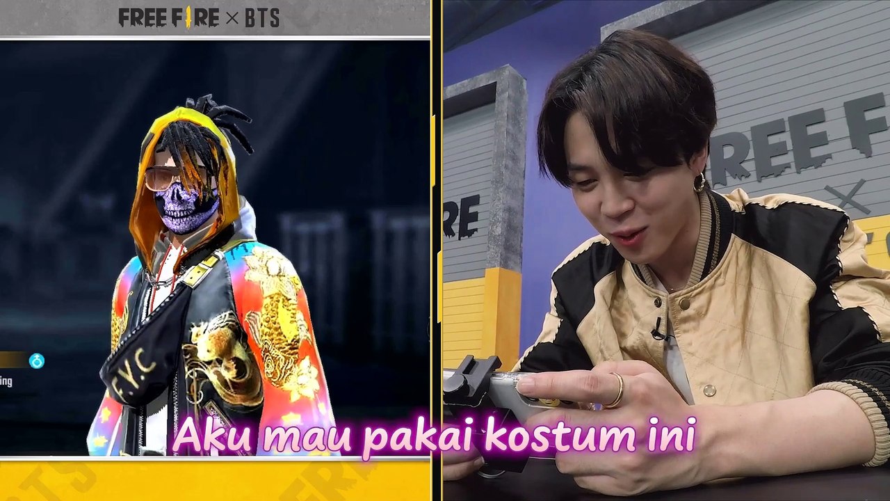 Terungkap Style  Karakter Favorit BTS di Free Fire  Free Fire x BTS