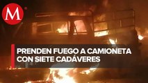 Fueron localizados siete cuerpos calcinados en Celaya, Guanajuato