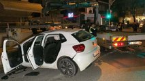 Kadıköy’de kaza ile biten yarış kamerada