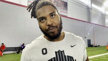 Ohio State Defensive End Tyreke Smith Discusses His Pro Day Workout