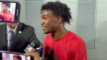 Ohio State Wide Receiver Garrett Wilson Discusses His Pro Day Workout