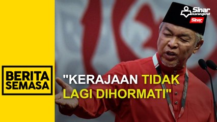 “Kerajaan tidak lagi dihormati”