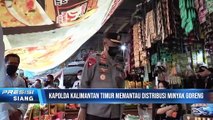 Kapolda Kaltim Tinjau Pendistribusian Minyak Goreng Curah di Pasar Sepinggan Balikpapan