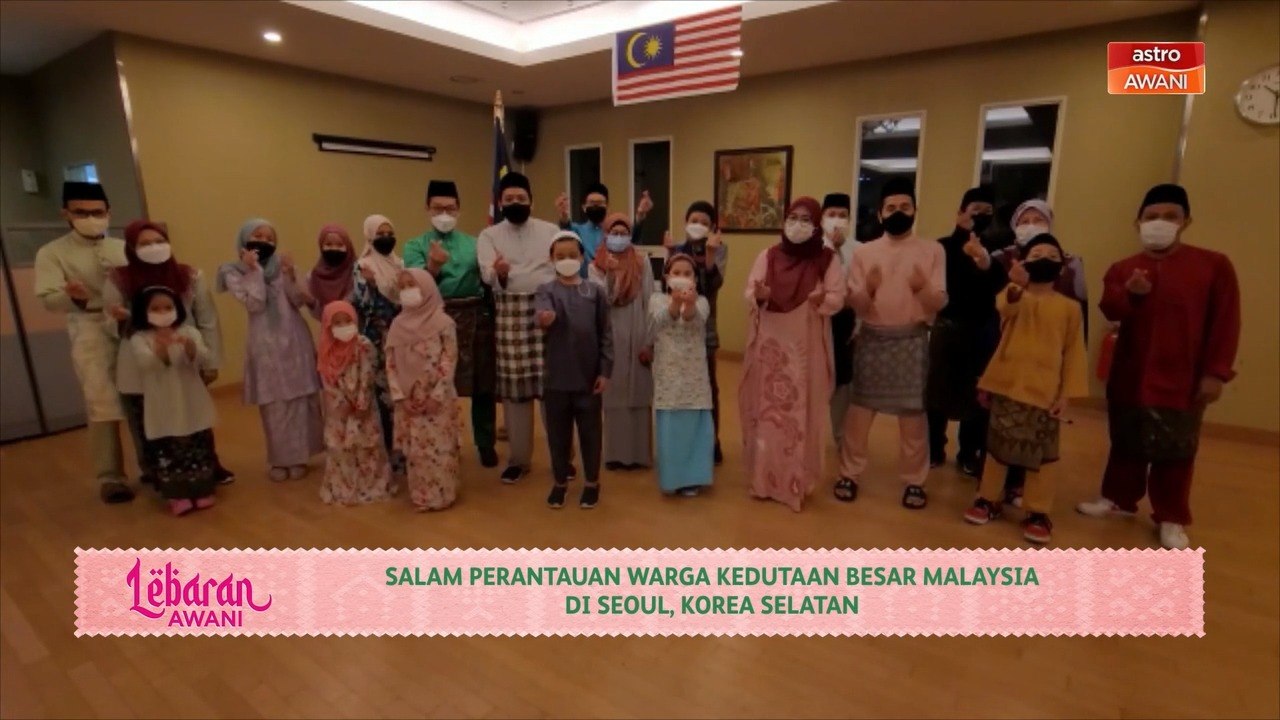 Lebaran AWANI: Salam perantauan warga Kedutaan Besar Malaysia di Seoul, Korea Selatan