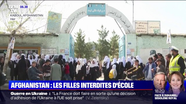 Afghanistan: les filles subitement privées d'école par les talibans