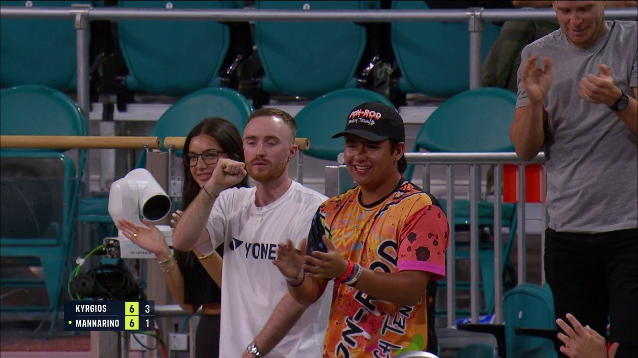 Kyrgios v Mannarino | ATP Miami Open | Match Hi...