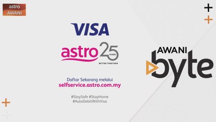 #AWANIByte: Astro dan Visa tawar pembayaran automatik secara 'Auto Debit'