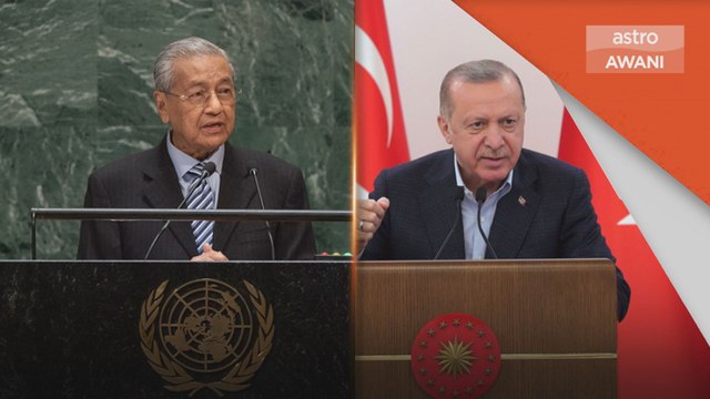 Konflik Asia Barat | Tun M & Edrogan senada kecam tindakan Israel