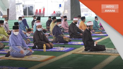 Aidilfitri | Solat sunat secara bergilir di Pulau Pinang