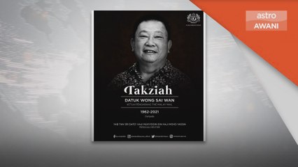 Takziah | Datuk Wong Sai Wan, epitom kewartawanan berkualiti