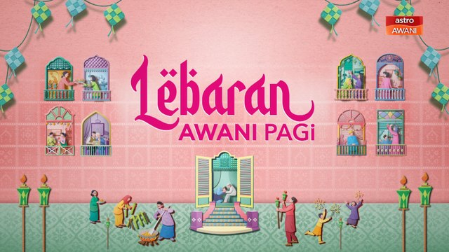Lebaran AWANI Pagi: Corat Coret bertugas ketika Aidilfitri