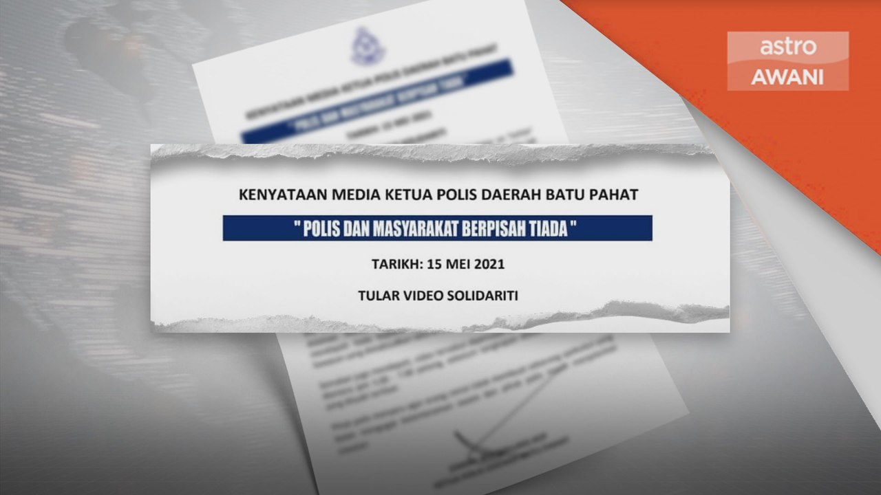Tular | Polis nafi penganjuran perhimpunan solidariti