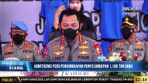 Konferensi Pers Terkait Pengungkapan Penyelundupan 1,196 Ton Sabu