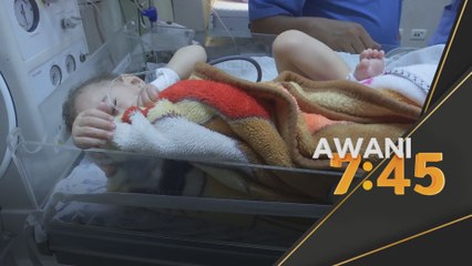 Serangan Di Gaza | Seluruh keluarga terkorban,hanya bayi terselamat