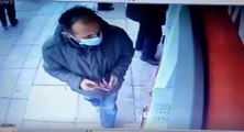 ATM’de unutulan emekli maaşını kapan hırsız kamerada
