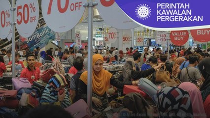 PKP 3.0 | Maksimum tempoh beli belah dua jam