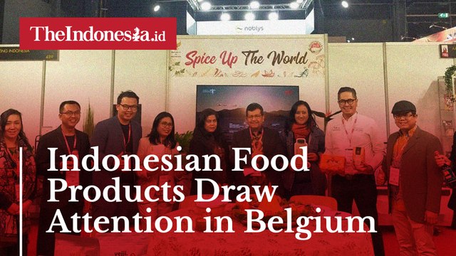 Indonesian Food Products Draw Attention in Belgium