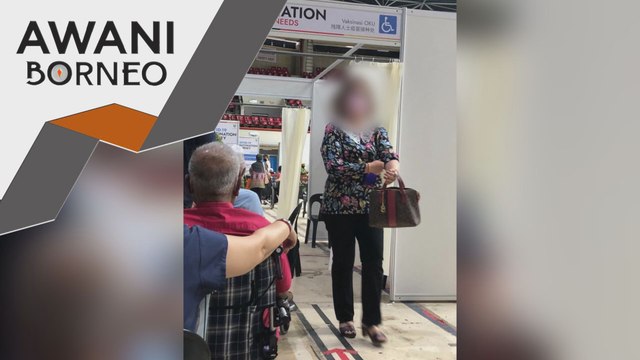 Vaksin COVID-19 | VIP potong barisan, JPBN Sarawak mohon maaf