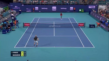 Miami - Kyrgios se défait de Mannarino
