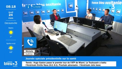 La santé au cœur de notre journée spéciale présidentielle en partenariat avec France 3 Occitanie