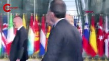 NATO Zirvesi başlıyor: Cumhurbaşkanı Erdoğan, Fransa Cumhurbaşkanı Macron ile bir araya geldi