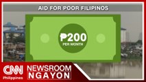 Ayuda sa mahihirap kulang sa pondo
