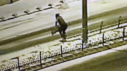 Refüjdeki ferforje demir çitleri böyle çaldı