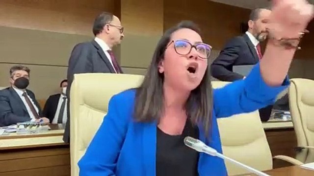 AKP'li İsmail Bilen ile TİP'li Sera Kadıgil arasında 'edepsiz' tartışması: Haddini bil, benimle böyle konuşamazsın