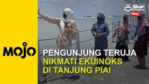 Pengunjung teruja nikmati Ekuinoks di Tanjung Piai