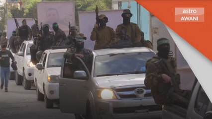 Konflik Asia Barat | Pemimpin, pejuang Hamas sambut gencatan senjata