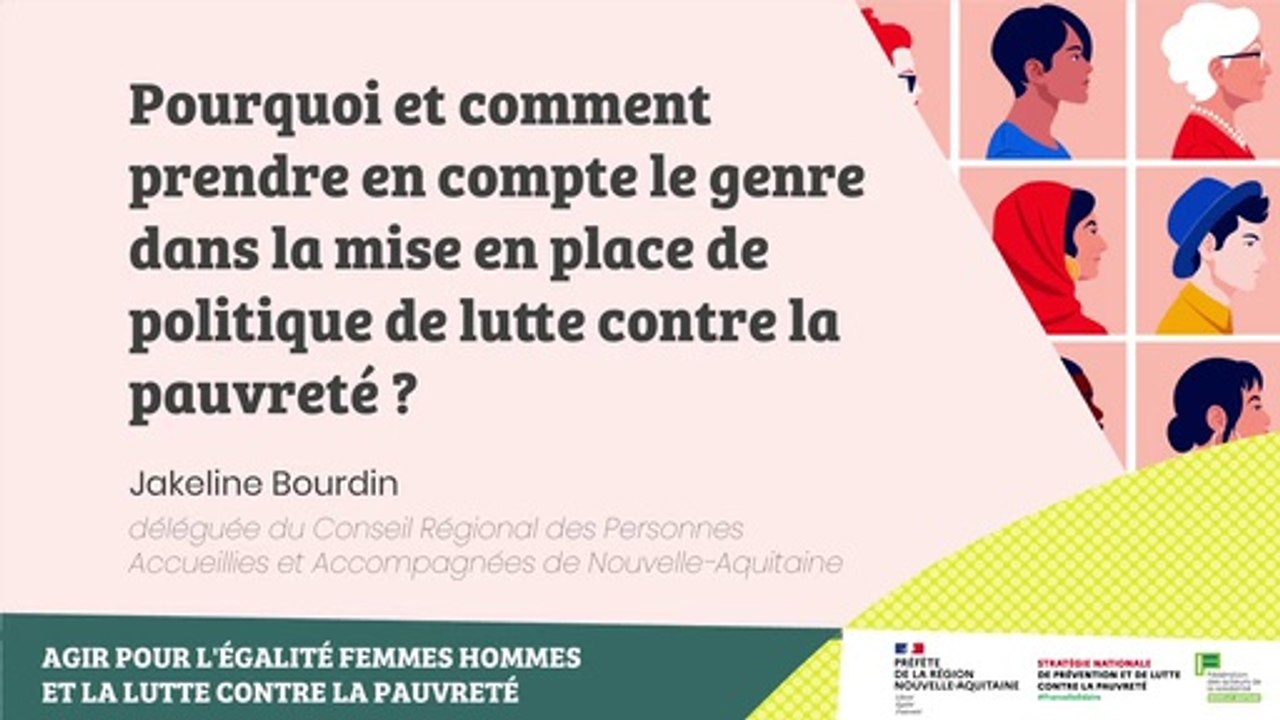 Genre et pauvreté - 8. Témoignage J. Bourdin