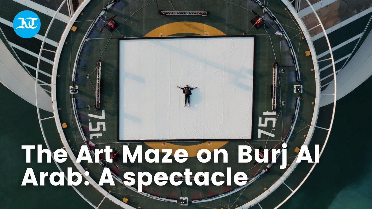 ‘The Art Maze:’ a first-of-its-kind art gallery experience on Burj Al Arab