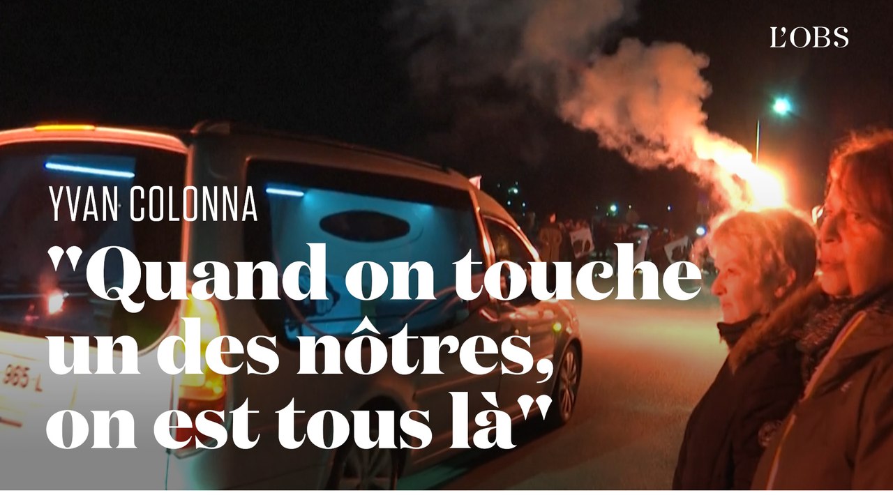 Les Corses rendent hommage à Yvan Colonna par une haie d'honneur à Ajaccio