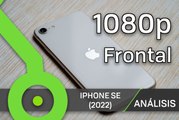 iPhone SE (2022), prueba de vídeo (1080p, noche, frontal)