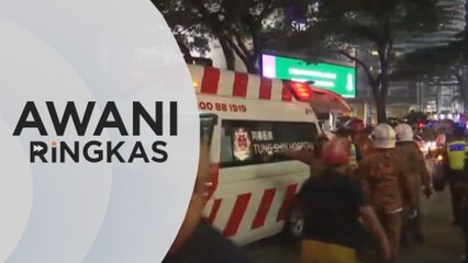 AWANI Ringkas: Nahas LRT: Tiga mangsa kritikal di ICU HKL | Lim Kok Wing masuk hospital kerana terjatuh
