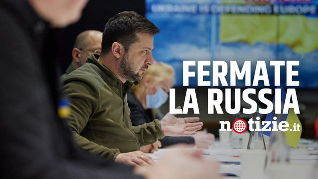 Guerra Russia-Ucraina, Zelensky a un mese dall'invasione di Putin: Minacciano la libertà in Europa