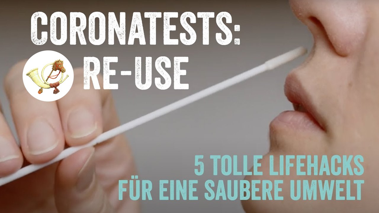 Coronatests wiederverwenden: 5 tolle Lifehacks für eine saubere Umwelt
