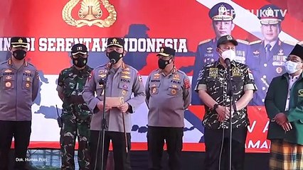 Kapolri Dorong Percepatan Vaksinasi di Bulan Ramadan