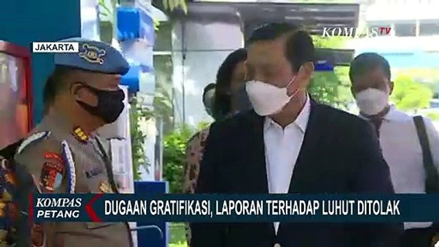 Dianggap Tidak Beralasan, Laporan Dugaan Gratifikasi Terhadap Luhut Ditolak Mentah-mentah