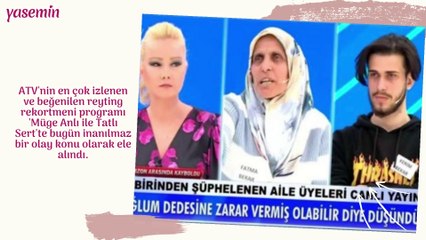 Müge Anlı canlı yayında çileden çıktı!