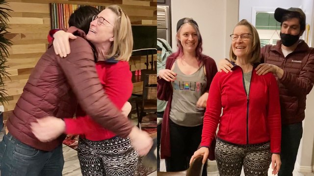 ''Aww, my kids are here!' Mom receives pleasant surprise while hosting reunion party for her kids & their 'besties' '