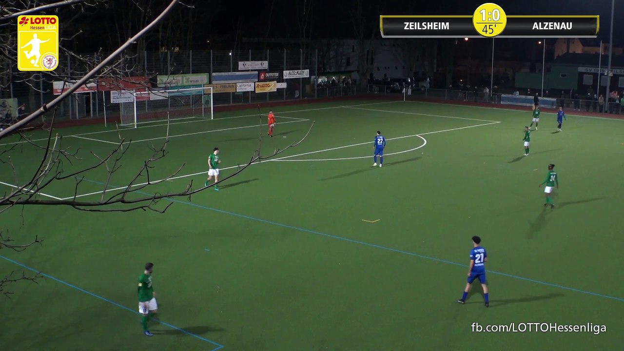 Hessenliga-Torshow vom Nachholspiel Zeilsheim gegen Alzenau