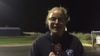 Warrnambool Standard Steph Townsend training