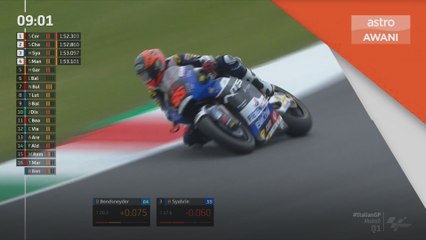 Moto 2 | Hafizh Syahrin catat sejarah