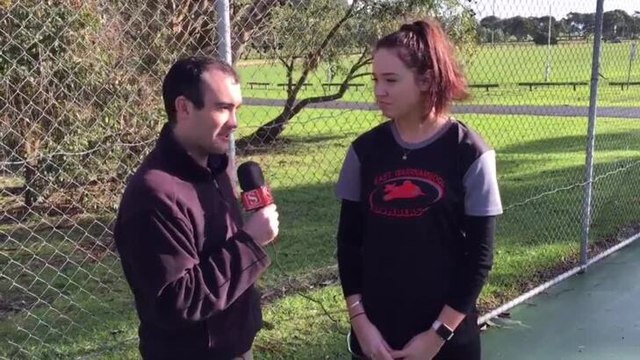 Warrnambool Standard East Warrnambool's Brooke Southwell