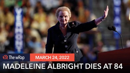 Madeleine Albright, former US secretary of state and feminist icon, dies at 84