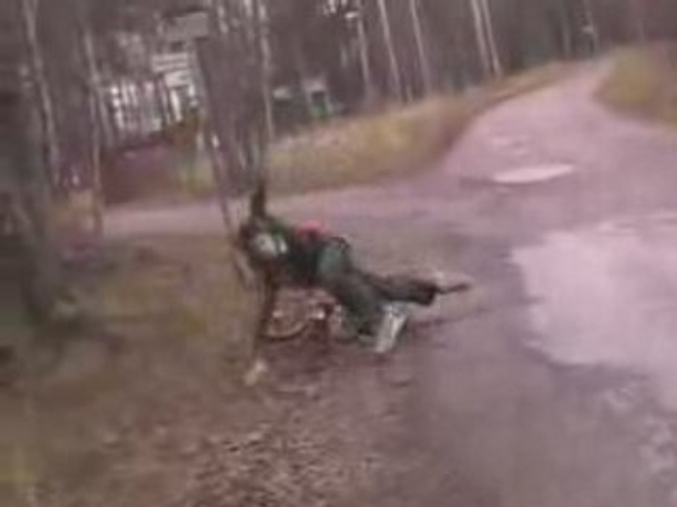 Funny Bike kid Accident