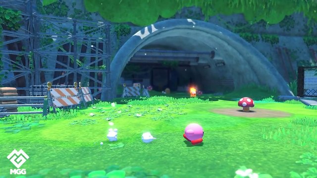 Traversée du tunnel Kirby et le monde oublié : Waddle, avis de recherche, lampe... ne rien louper