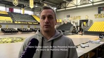 Interview maritima: Rémi Giuitta  coach de Fos Provence Basket avant le Top 8 de la Coupe